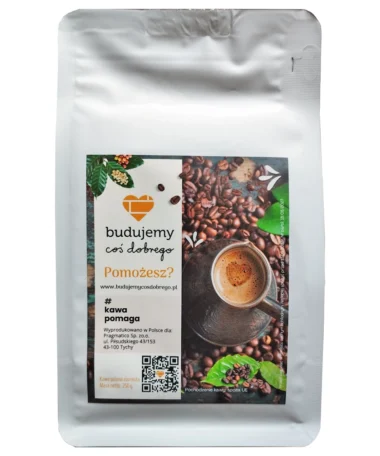 Kawa cegiełka Budujemy Coś Dobrego