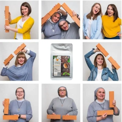 Budujemy Coś Dobrego - kawa cegiełka